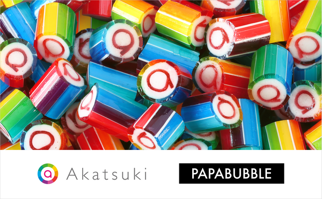 アカツキ、世界有数のキャンディアーティスト集団PAPABUBBLE JAPANがグループ参画へ