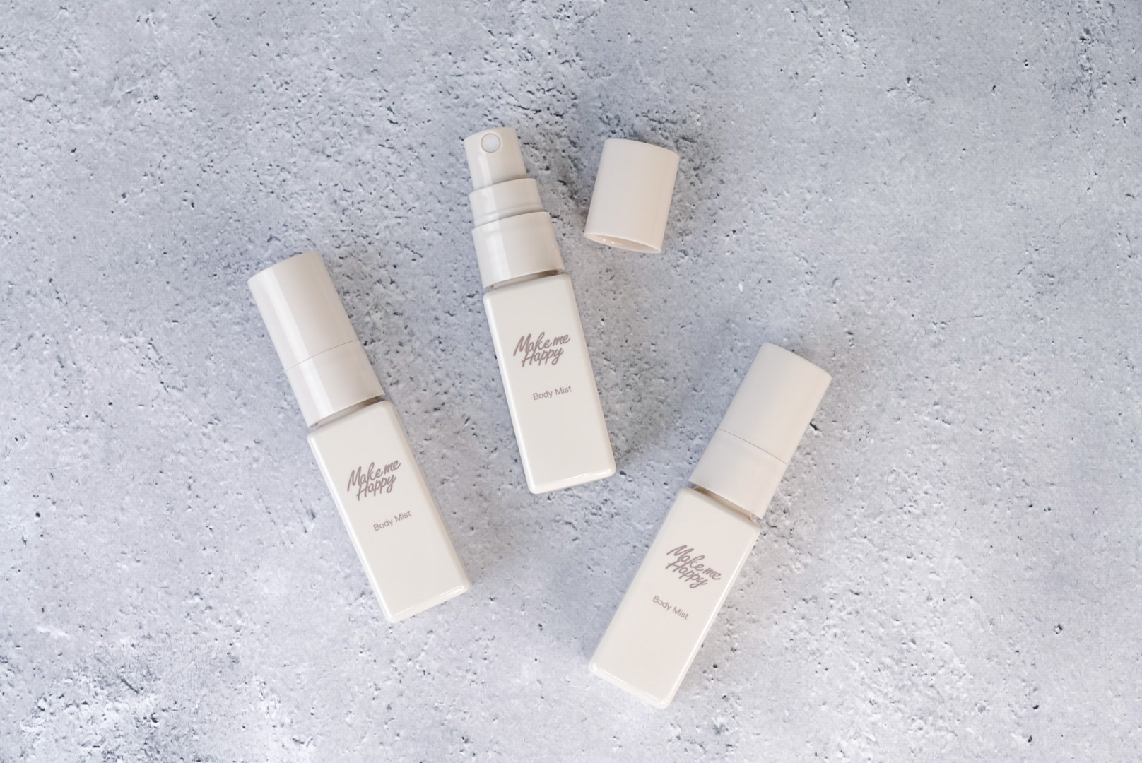 フレグランスブランド「メイクミーハッピー」からふんわり香るボディミストが12月下旬より新発売！