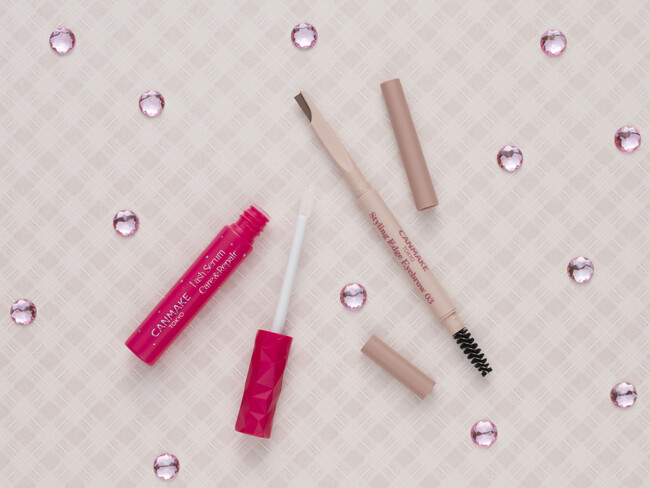 【キャンメイク】毎日塗ってまつげにハリ・コシ(ハート)うるおい成分31種配合のまつげ美容液「ラッシュセラム ケア＆リペア」が登場！厚さ0.8mmの薄型芯アイブロウペンシル新色も2025年9月下旬より発売