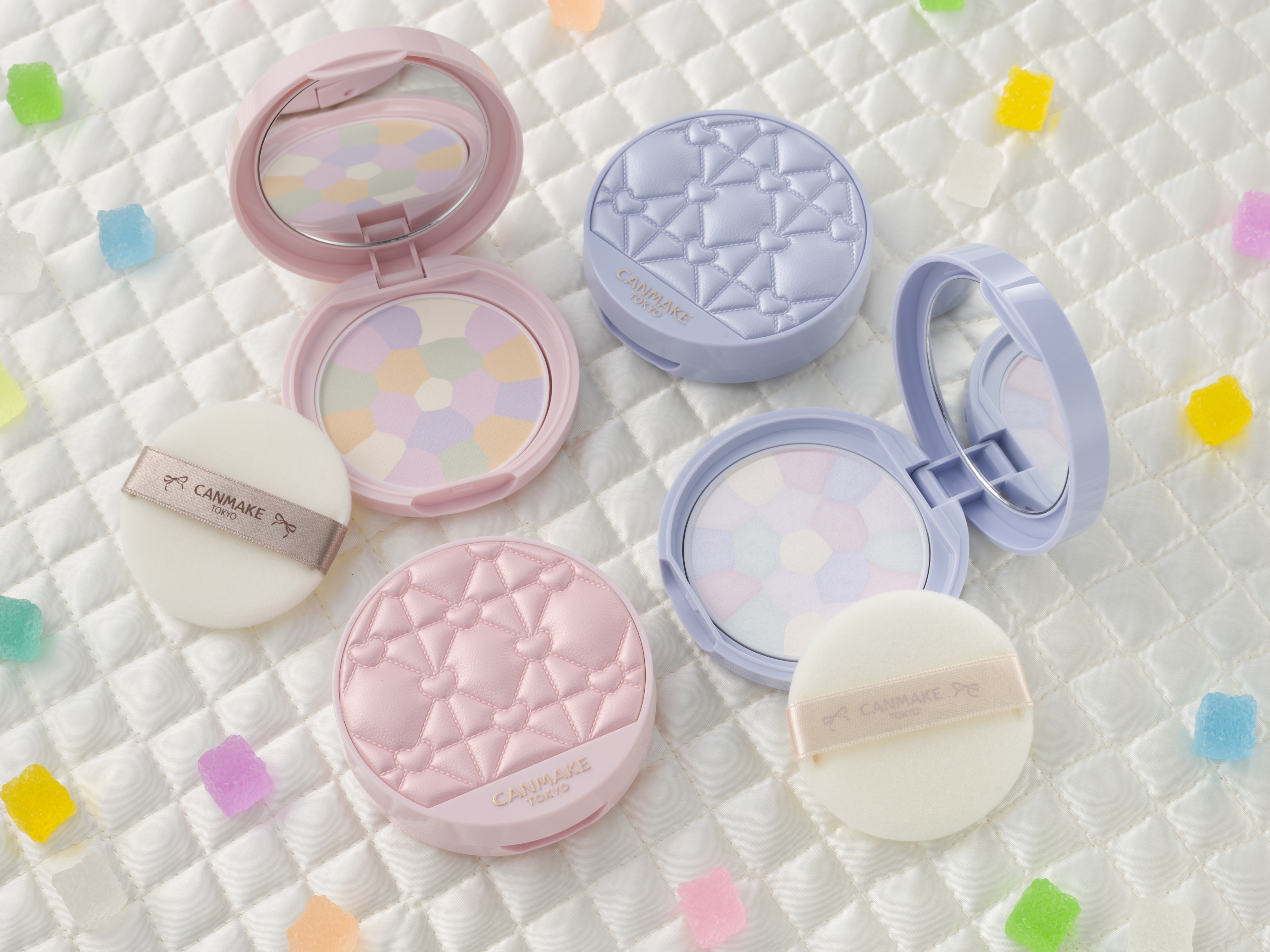 【キャンメイク】大人気フェイスパウダー「～Abloom～シリーズ」から“キルティングデザイン”限定パッケージが登場！2025年10月下旬より発売