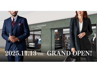 【和泉市初出店！】オーダースーツ専門店グローバルスタイルが『GINZAグローバルスタイル・コンフォート ...