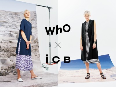 壁紙ブランド「WhO（フー）」がファッションブランド「ICB」とコラボレーション。壁紙7点を2019年5月15日(水)より販売スタート
