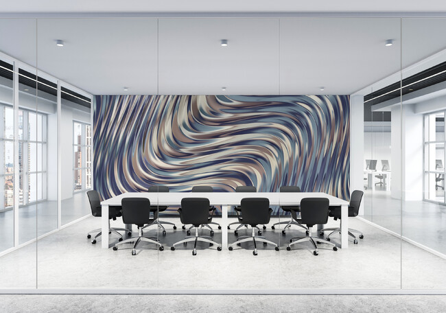 プレスリリース「壁紙ブランド「WhO（フー）」、深地宏昌による有機的なグラフィック44点を発表。デジタルプロセスが抽出する、金属の「気配」と「質感」」のイメージ画像