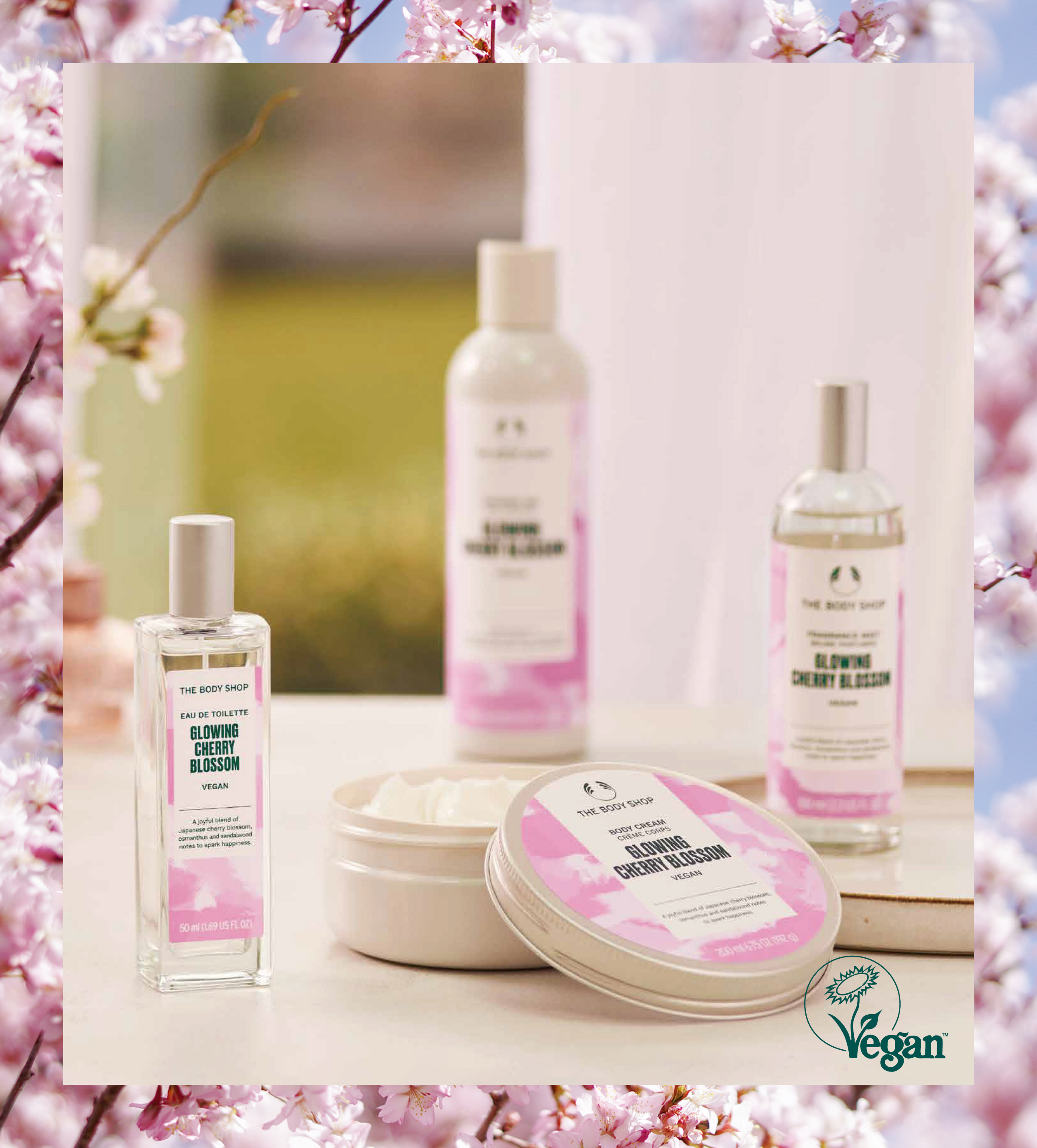 輝く瞬間が、花ひらく　フレグランスシリーズ「チョイス」より春限定の香り「グロウイング チェリーブロッサム」2023年2月2日（木）限定発売