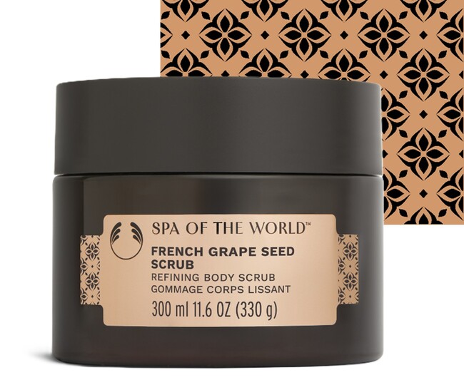 発売以来、反響が続くスパオブザワールドコレクションから「フレンチ グレープシード スクラブ」新発売