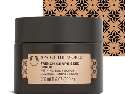 発売以来、反響が続くスパオブザワールドコレクションから「フレンチ グレープシード スクラブ」新発売