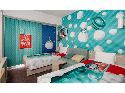 世界初！ラムネにまみれて、見て、食べて、遊ぶ体験型客室　「森永ラムネルーム」をプロデュース変なホテルより...