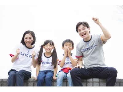 東京2020公式ライセンス商品　2018年SS（春夏）の新商品　親子で着られるおそろいTシャツ　初登場