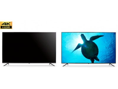 キレイな映像をより大きく鮮やかに4K・HDR対応(※1)液晶テレビ「LUCAシリーズベゼルレスモデル」4機種発売