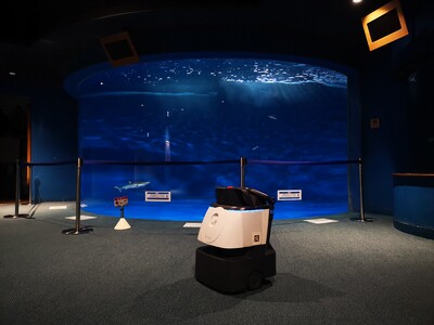 DX清掃ロボット「Whiz i アイリスエディション」　水族館で初(※1)！仙台うみの杜水族館に導入