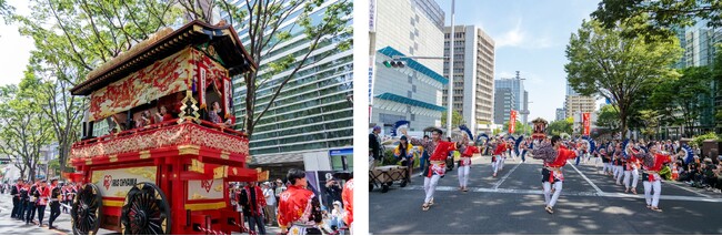アイリスオーヤマ、「仙台・青葉まつり」山鉾巡行に参加