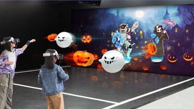 襲いくるモンスターにカボチャをぶつけろ！ハロウィン限定AR体験イベント