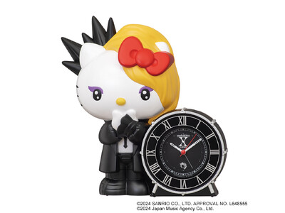 X JAPAN YOSHIKI の声で起こしてくれる！ 人気キャラクター「yoshikitty」の目ざまし時計が登場！