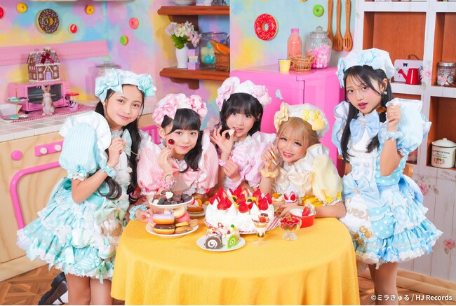 パティシエールアイドル「ミラきゅる」、デビュー曲「ぷってぃん」を配信リリース & ミュージックビデオも同日公開！