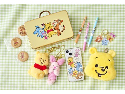 人気イラストレーターLommyがやさしいタッチで描くプーさんたちのアイテムをディズニーストアにて1月26日（金）より順次発売