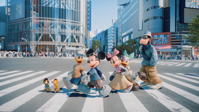 ミッキーマウスが「ディズニー★JCBカード」のTVCMに登場！舞台は “東京・渋谷” のど真ん中！? 「ミッキー＆フレンズ In Real Life」篇を2025年7月1日（火）より 全国にてOA開始