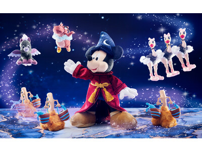 映画『ファンタジア』公開85周年記念！「魔法使いの弟子」ミッキーマウスや作品を彩るさまざまなキャラクターが登場する特別なコレクションをディズニーストアで12月12日（金）より順次発売