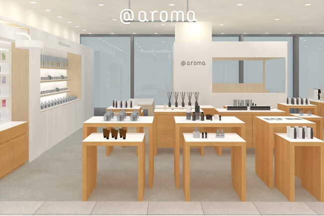 香りの専門ブランド、アットアロマがニュウマン高輪にOPEN