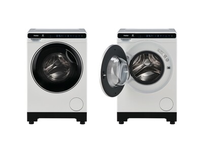 ハイアール、業界最小クラス※1の「ミニドラム」4.5kgドラム式洗濯機を2 
