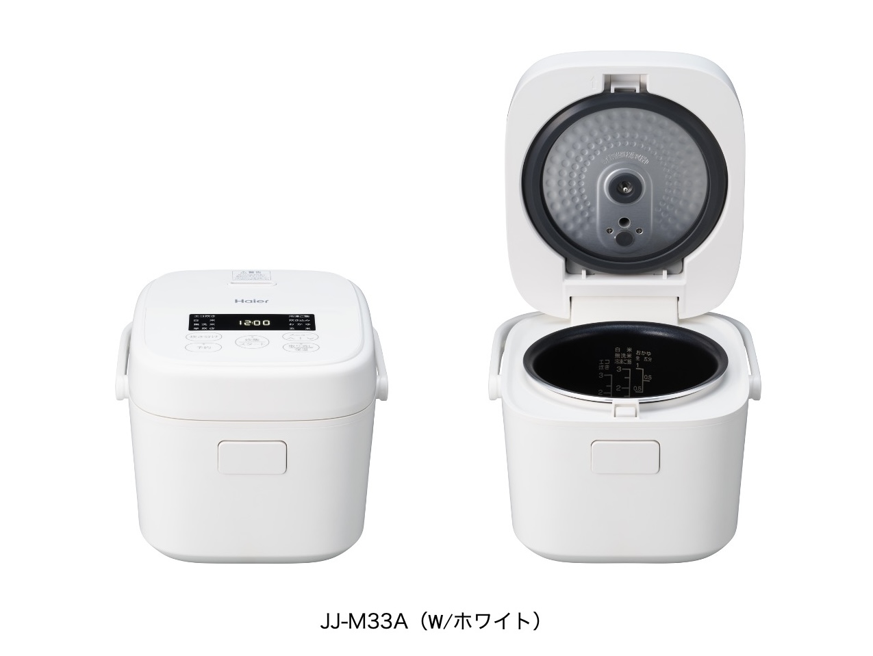 ハイアール、「3.1mm極厚まる釜」×「Wヒーター」でふっくらおいしく炊き上げるマイコンジャー炊飯器を発売