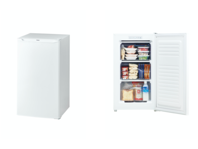ハイアールの提案する「セカンド冷凍庫」エントリーモデル　省スペース設計（スリム×奥浅×ロータイプ）の60L前開き式冷凍庫を発売