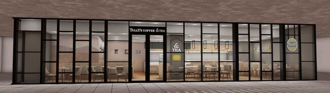 “その一杯から、未来を巡る” 環境配慮型店舗「TULLY’S COFFEE ＆TEA 大井町トラックス店」を3月28日（土） オープン～紅茶が彩るくつろぎの時間と、循環を感じるサステナブル空間～