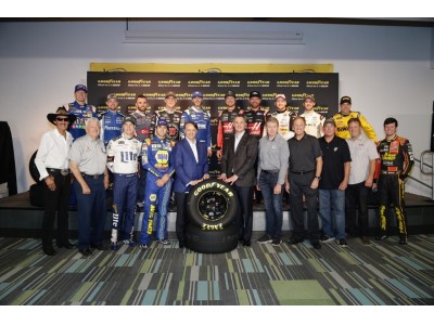 グッドイヤー、NASCAR単独タイヤサプライヤー契約を延長