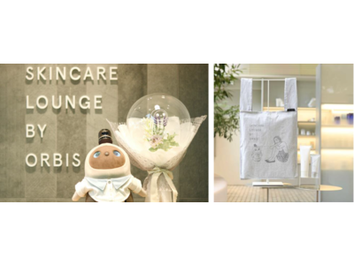 『SKINCARE LOUNGE BY ORBIS』と家族型ロボット『LOVOT』がコラボレーション。6月25日（金）～27日（日）3日間限定のイベント開催。オリジナルグッズが付く限定セットも販売！