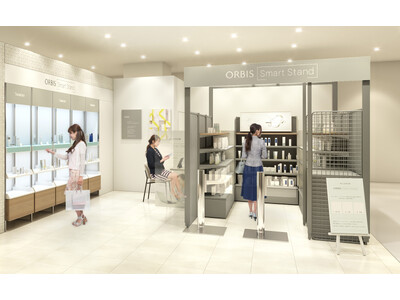 オルビス、業界初となる無人販売店舗『ORBIS Smart Stand』ローンチ