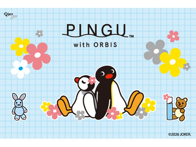 2026年6月20日（土）より表参道の『SKINCARE LOUNGE BY ORBIS』にて「ピングー」とのコラボレーションイベント『PINGU(TM) WITH ORBIS』を開催！