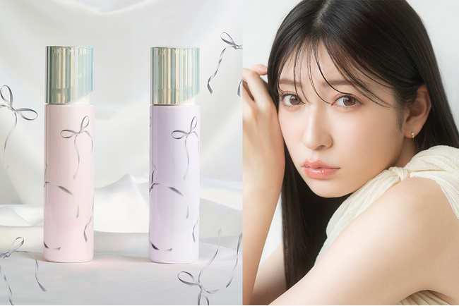 吉田朱里さんとのコラボレーションが2026年10月15日(木)より開始!表参道の『SKINCARE LOUNGE BY ORBIS』にて、コラボボトルを期間限定販売