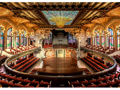 ゴールデンウィーク2日間限定、世界遺産カタルーニャ音楽堂で日本語ガイドツアーと参加者限定オルガンコンサー...