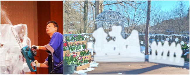 プレスリリース「この冬だけの、きらめくムーミンバレーパーク。世界レベルの技が光る「氷彫刻」で表現されたムーミンの物語の世界が2月15日（日）・2月23日（月・祝）に限定登場！」のイメージ画像