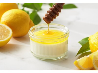 とろり、あとがけ　はちみつソース付き「レモンのレアチーズケーキ」新登場