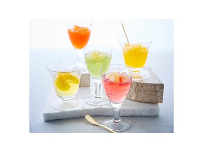 国産果実を閉じ込めたガラス瓶入りのフルーツゼリー「フルーツ オブ フルーツ」リニューアル