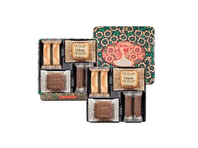 【創立95周年記念商品】ロングセラー「オデット」初代復刻パッケージ缶を限定発売