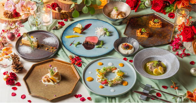 〈東京タワーの目の前のレストランTerrace Dining TANGO〉期間限定「クリスマスディナープラン2025」を販売