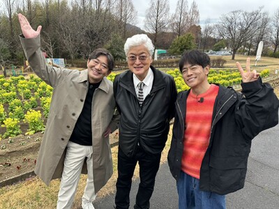 陣内孝則×陣内智則の“W陣内”揃い踏み！ 「ネガティブなニュースほど間違えられる」一文字違いで誤解だらけの真相は？ 富田林の行楽スポットで春のおっさんぽ