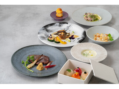 GINZA SEN-RYO、ディナータイムをコース料理限定へ一新 和食×フレンチの新コース「結-YUI-」誕生