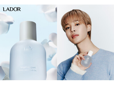 【LADOR（ラドール）】BTSのJimin新ビジュアルを公開。新作ヘアオイル「エンジェルミュゲ」が登場