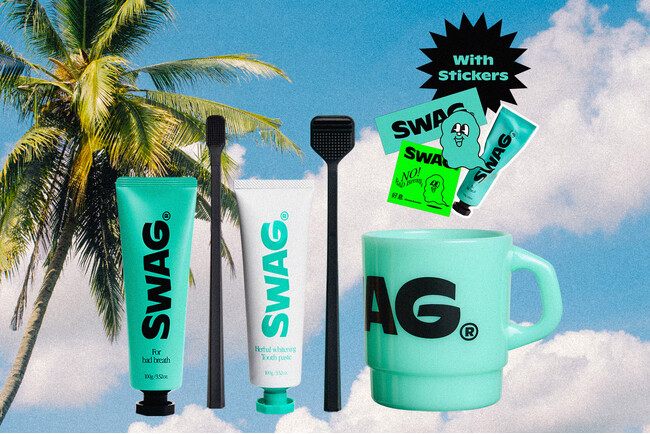 完売したオリジナルコップが再入荷！オーラルケアブランド『SWAG』公式EC限定スペシャルセットが登場