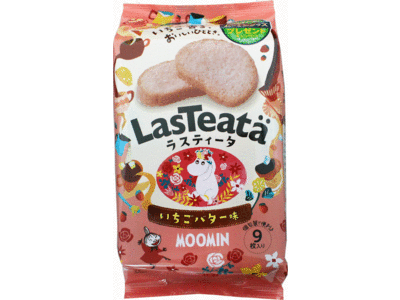 「ムーミン」コラボパッケージの『LasTeata（ラスティータ）』に甘酸っぱい期間限定フレーバー「いちごバター味」登場！