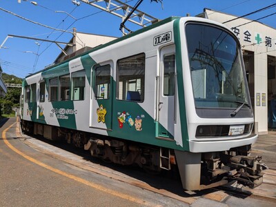 デザインが入れ替わり!?日本の江ノ島・鎌倉を台湾の高雄メトロデザイン車両が走る！江ノ電×おやつカンパニー...
