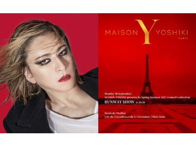 MAISON YOSHIKI PARIS 9月パリファッションウィーク デビュー ランウェイショー実施を発表