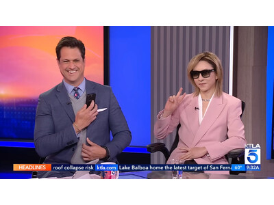 YOSHIKI、米国人気番組KTLA『Weekend Morning News』に出演　7月LAのウォルト・ディズニー・コンサートホール公演とドジャー・スタジアムでのパフォーマンスについて語る