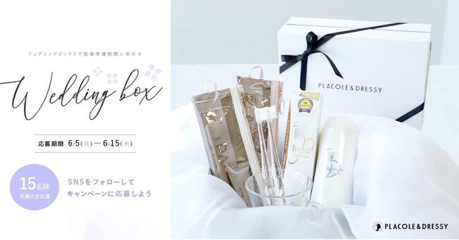 【15名プレゼント】花嫁の結婚準備期間に幸せを届けるWedding Box -ウェディングボックス- 美白歯みがきAPAGARD(アパガード)豪華8点セットを花嫁に。