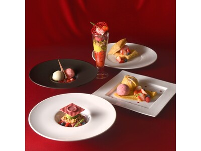 【丸ノ内ホテル】イチゴを贅沢に用いた心躍るスイーツやアフタヌーンティーが登場「STRAWBERRY FAIR 2024」