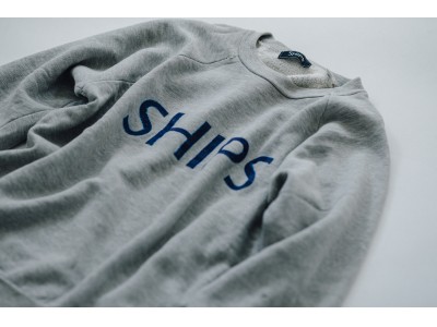 伝説のヒットとなったSHIPSオリジナルのスウェットシャツが復刻！！