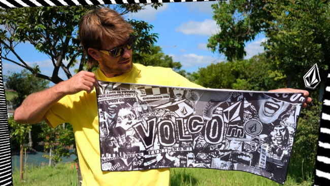 VOLCOM / MURASAKI SHONAN OPEN で100枚限定「VOLCOM Cooling Towel