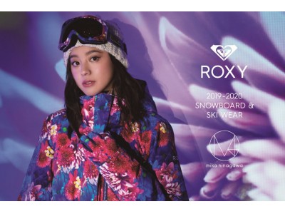 ROXY(ロキシー)と蜷川実花がディレクションするM / mika ninagawaが、第3弾となるスノーウェアを2019年11月8日(金)より発売